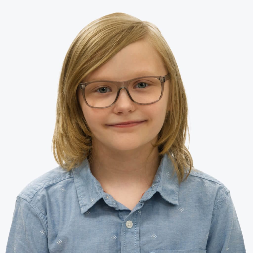 Børn Krystal Blålysbriller Grå